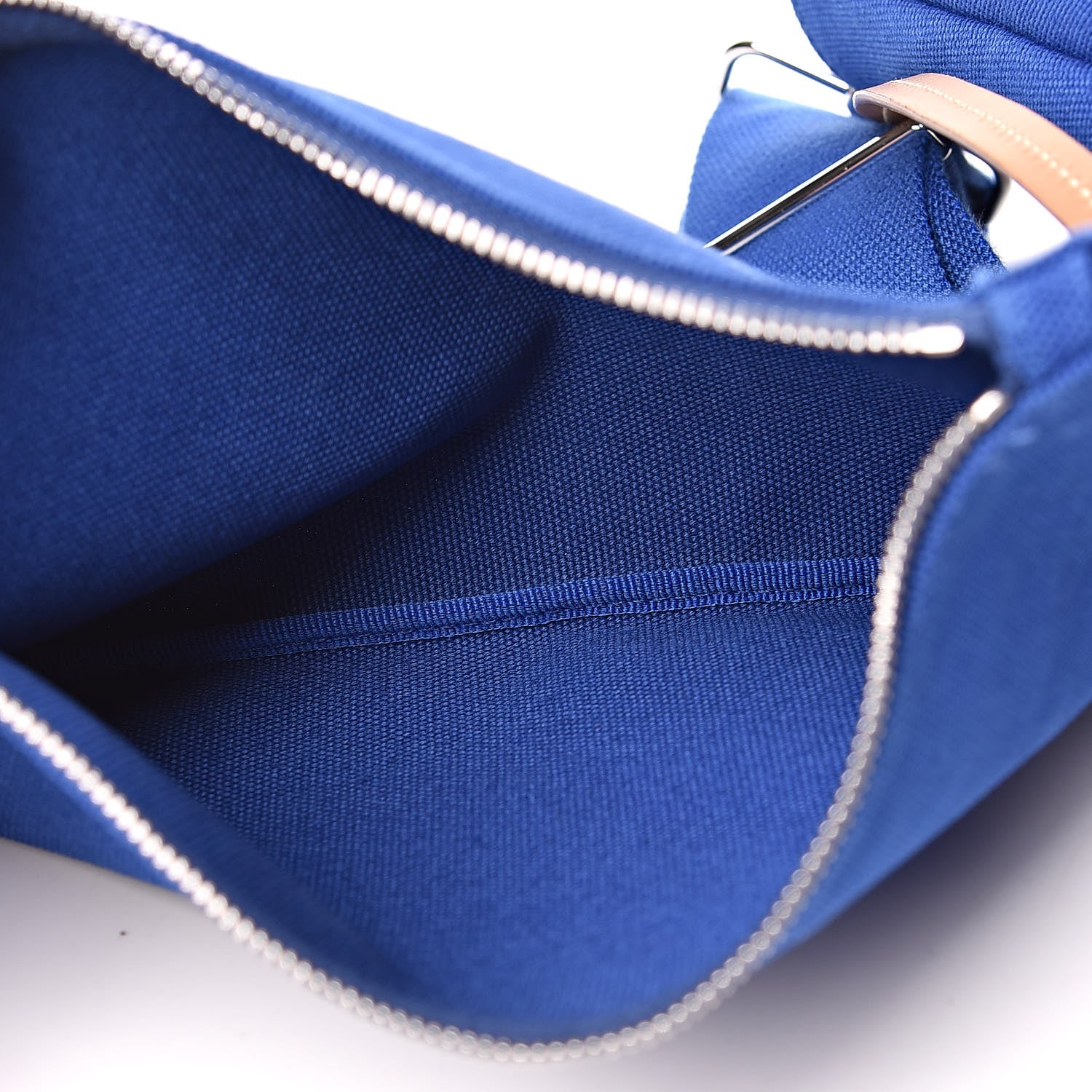 Prada Canapa Small Shopping Tote Cobalto 7 of 12