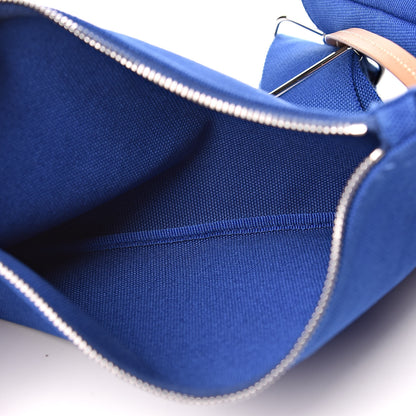 Prada Canapa Small Shopping Tote Cobalto 7 of 12