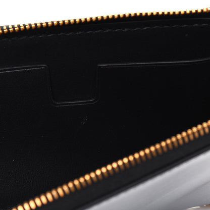 Tom Ford Metallic Calfskin Key Pouch Silver 7 of 9