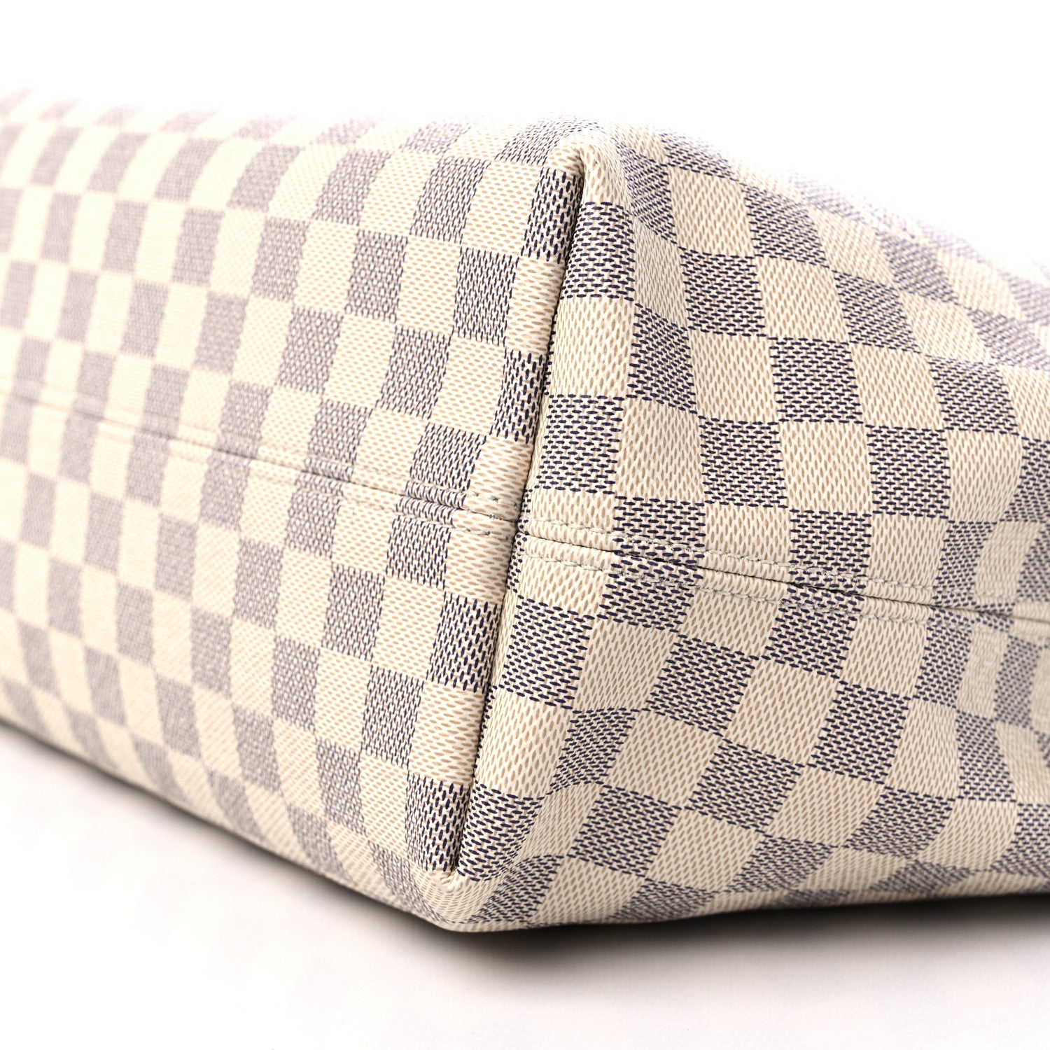 Louis Vuitton Damier Azur Graceful MM Rose Ballerine 8 of 8