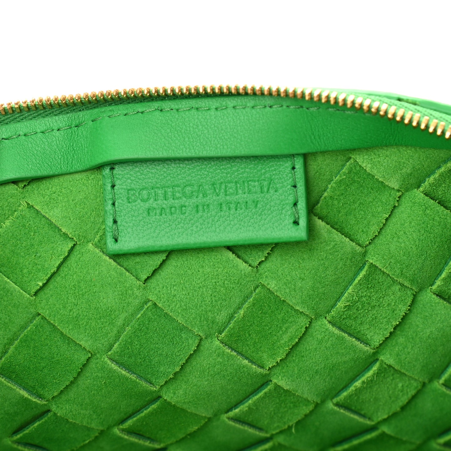 Nappa Intrecciato Medium Turn Parakeet