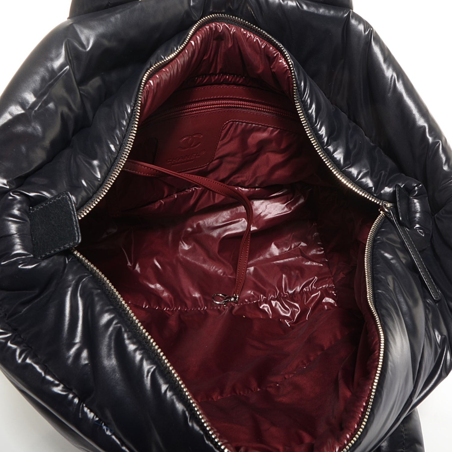 Chanel Nylon Coco Cocoon Large Tote Black 5 of 7