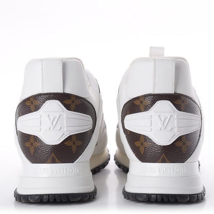 Louis Vuitton Calfskin Monogram Run Away Sneakers 39 White 6 of 10