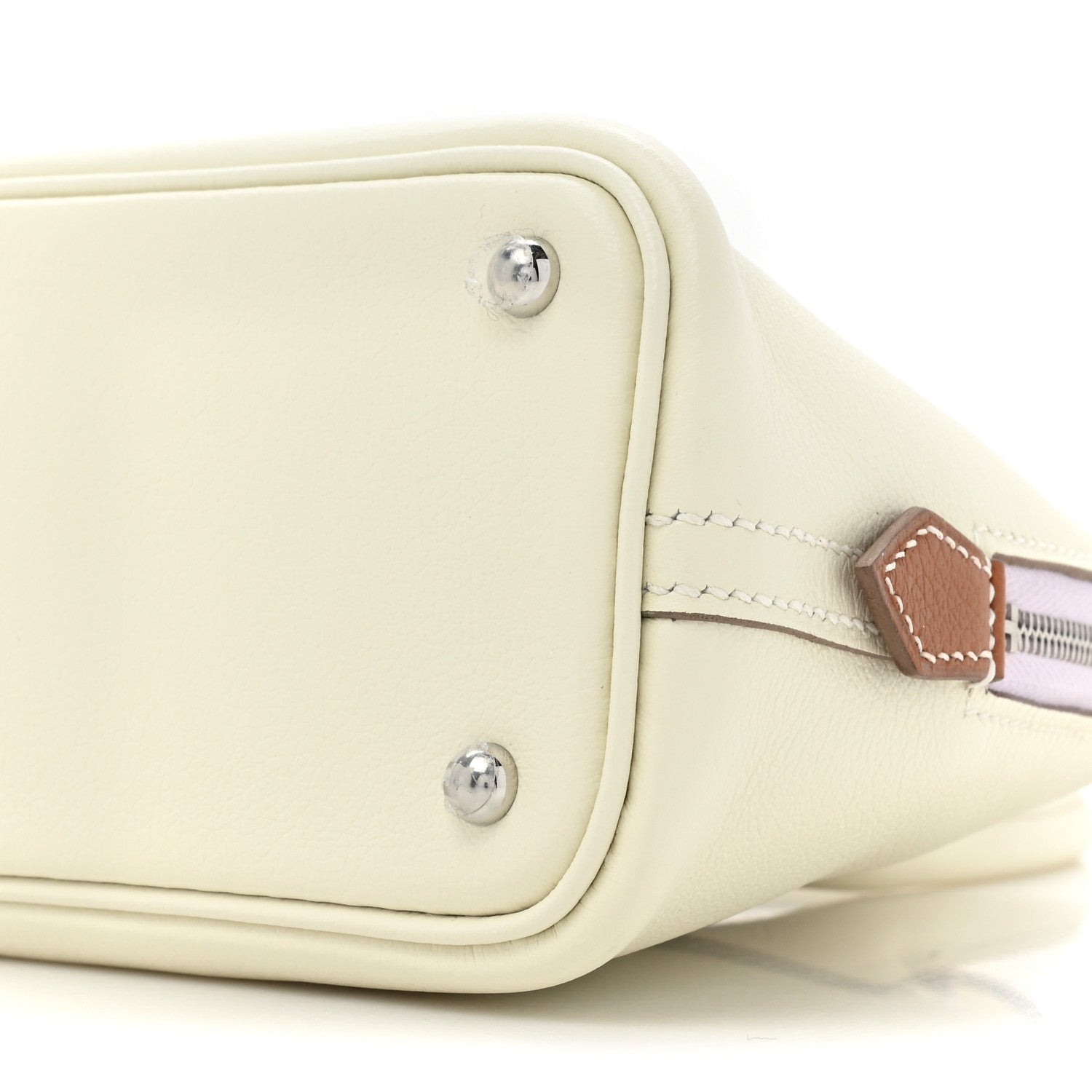 Hermes Evercolor Tri-Color Mini 1923 Bolide Craie Gold Mauve Pale 9 of 11