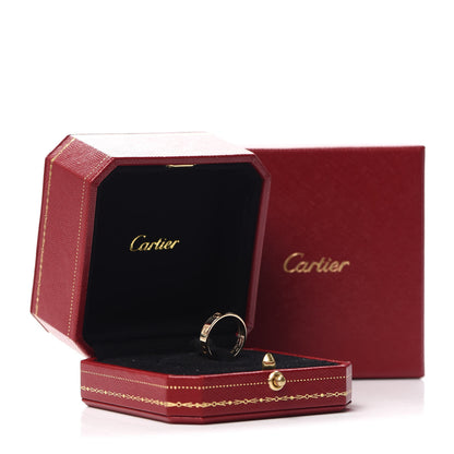 Cartier 18K Yellow Gold 3.5mm LOVE Wedding Band Ring 49 4.75 6 of 6