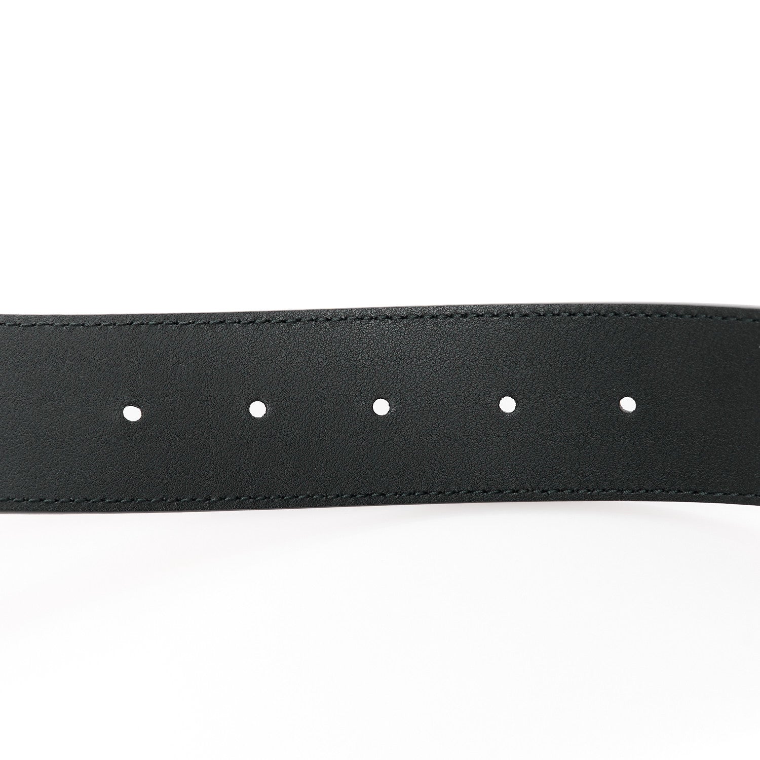 Gucci Calfskin Double G 40mm Belt 75 30 Black 4 of 5