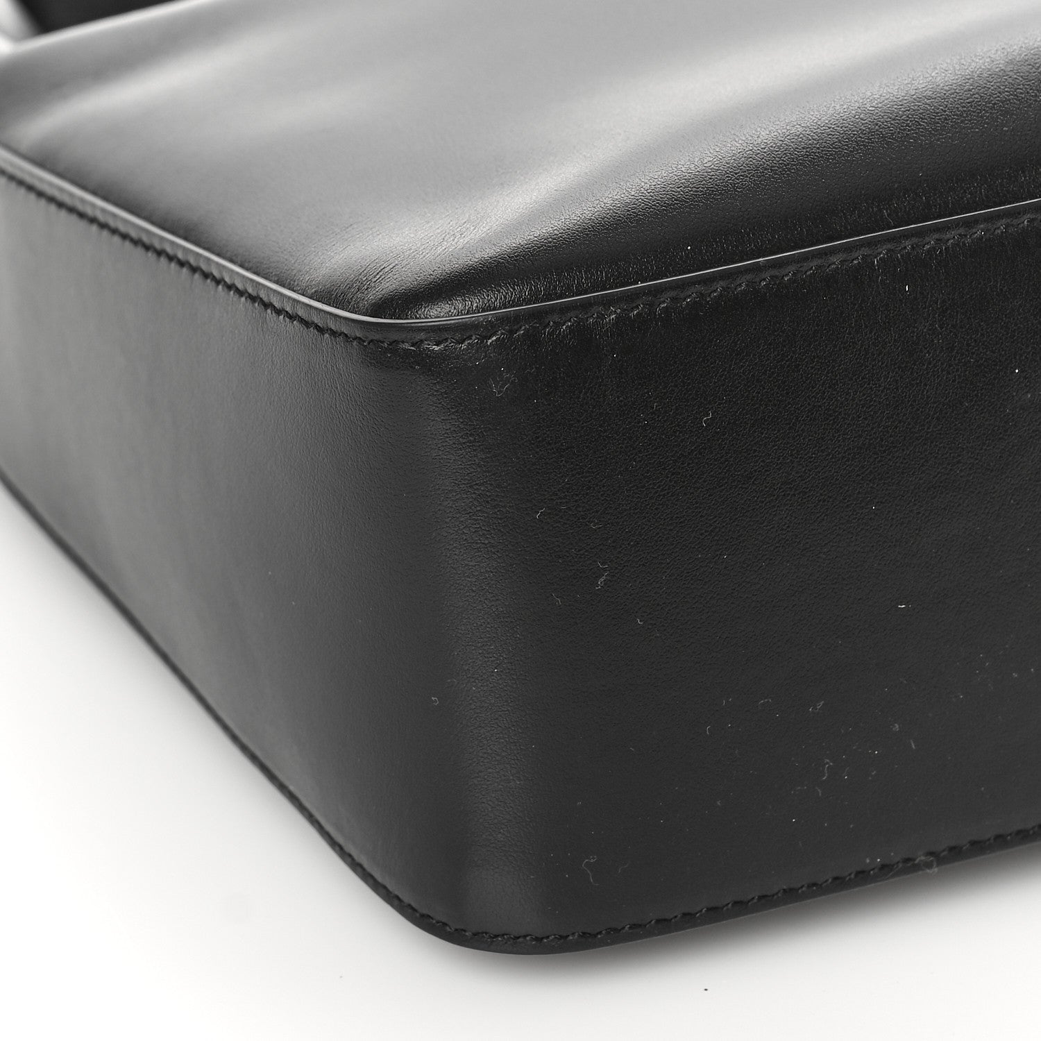 Givenchy Smooth Calfskin Small Moon Cut Out Shoulder Bag Black 7 of 8