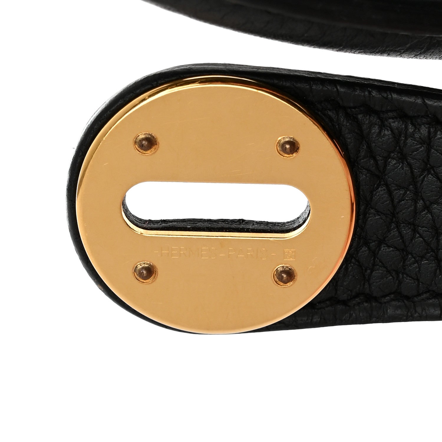 Hermes Taurillon Clemence Lindy 26 Black 8 of 12