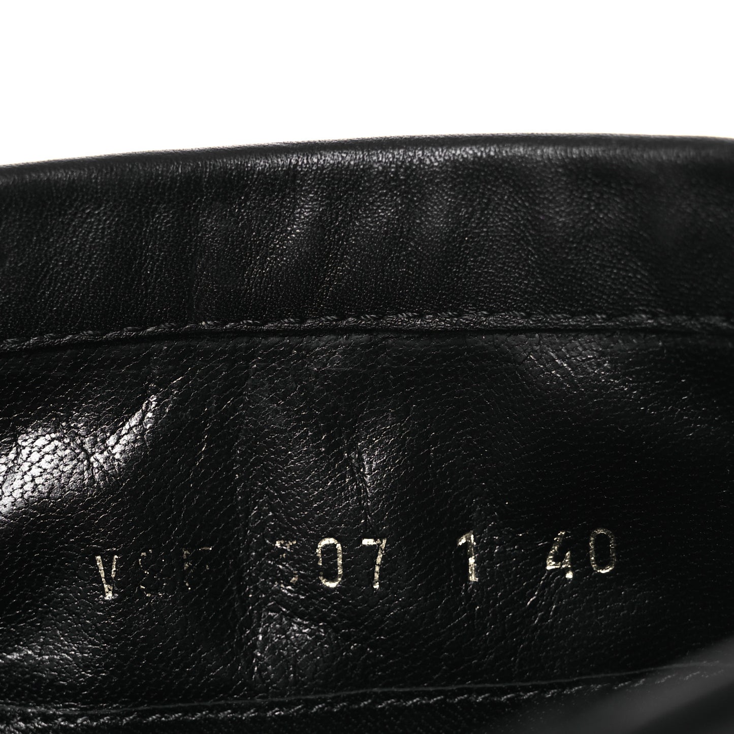Calfskin Rockstud 30mm Biker Boots 40 Black