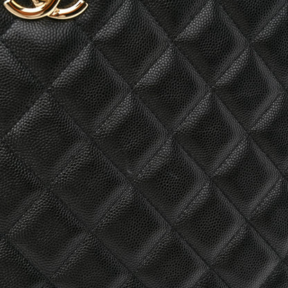 Chanel Caviar Quilted Large Shopping Tote Black 11 of 11