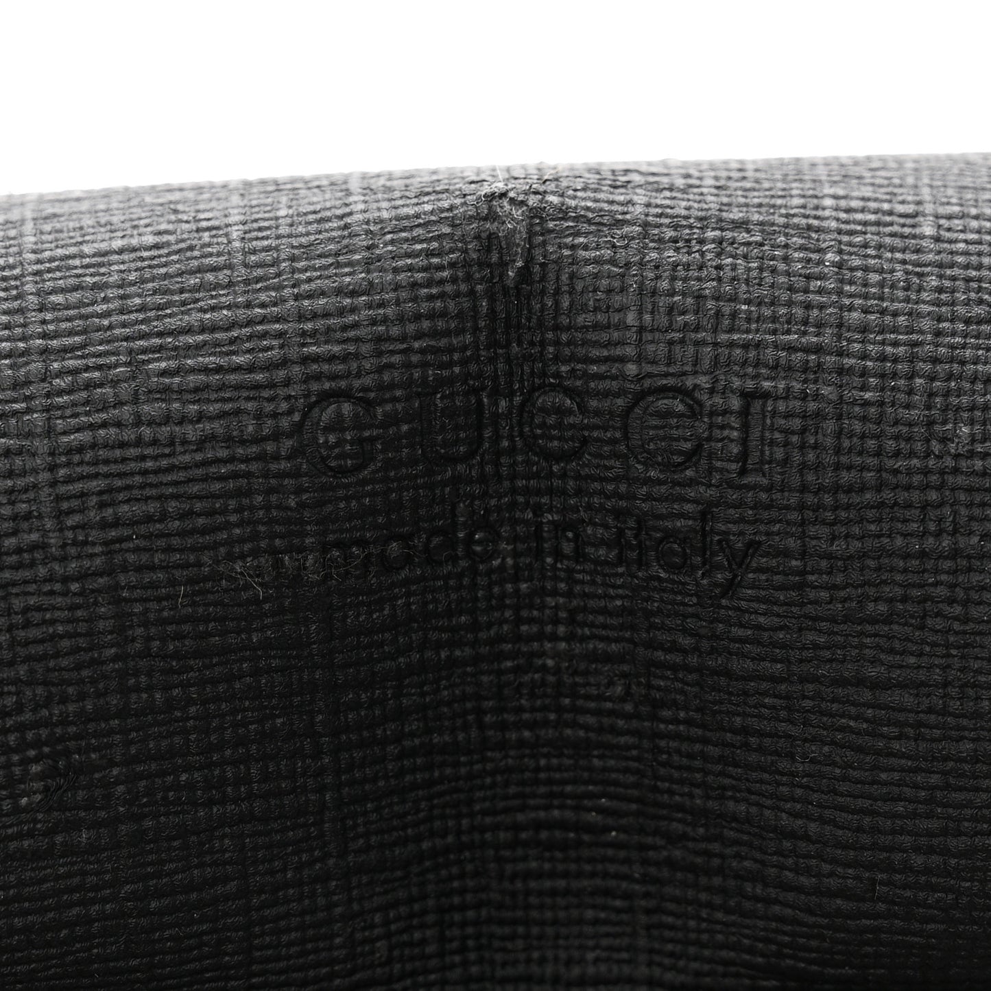 GG Supreme Monogram Belt Bag Black