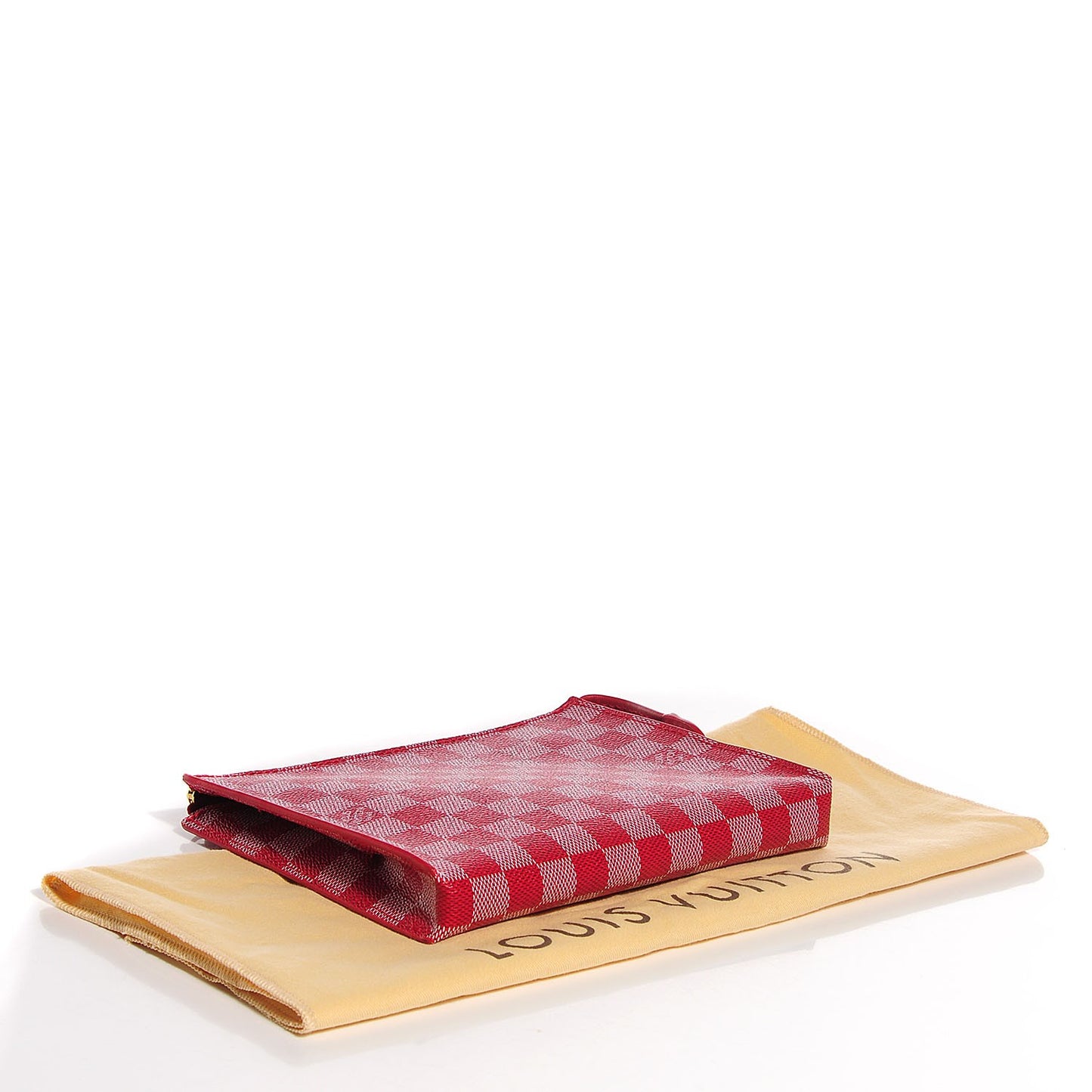 Damier Couleurs Element Clutch Carmine