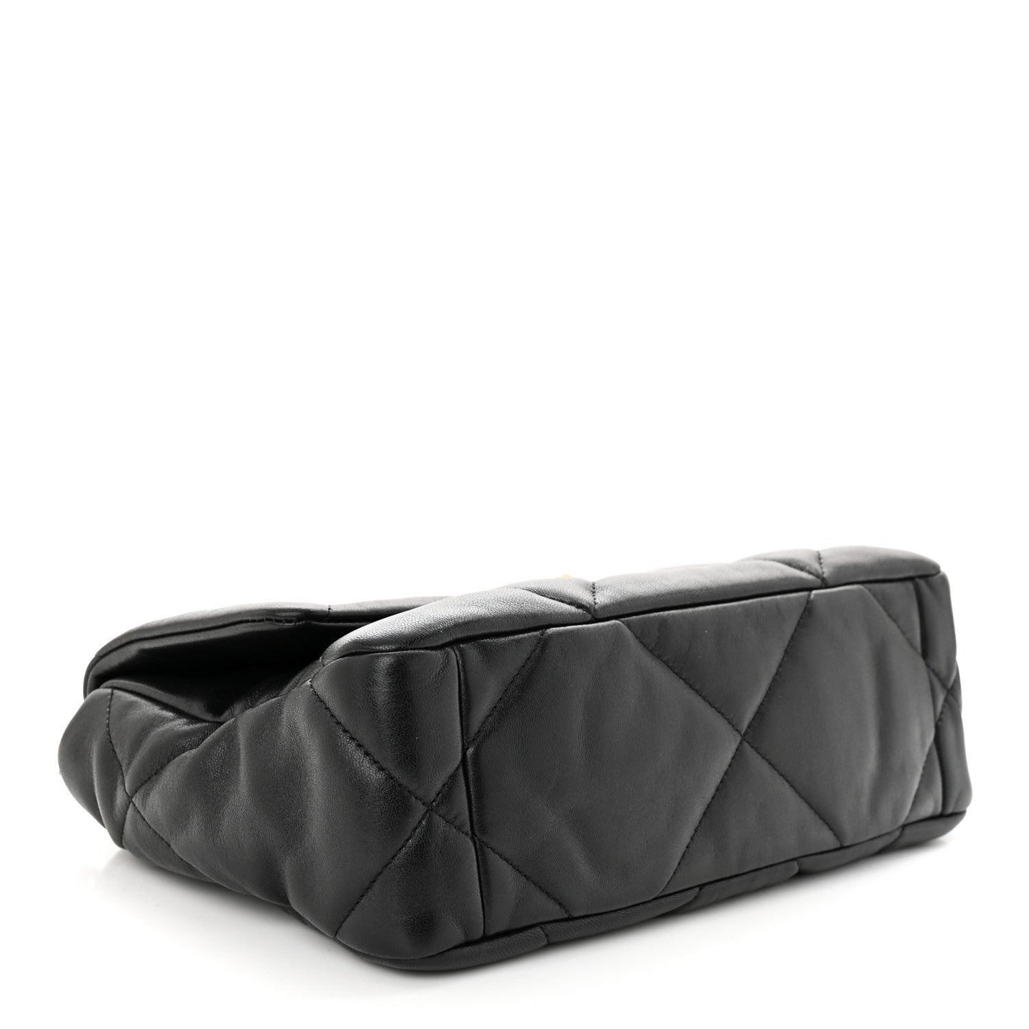 Chanel Lambskin Quilted Medium Chanel 19 Flap Black 4 of 10