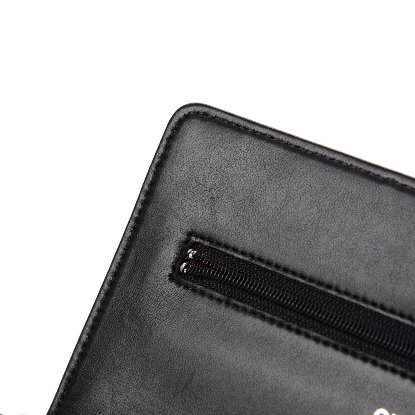 Lambskin Quilted Wallet On Chain WOC Black