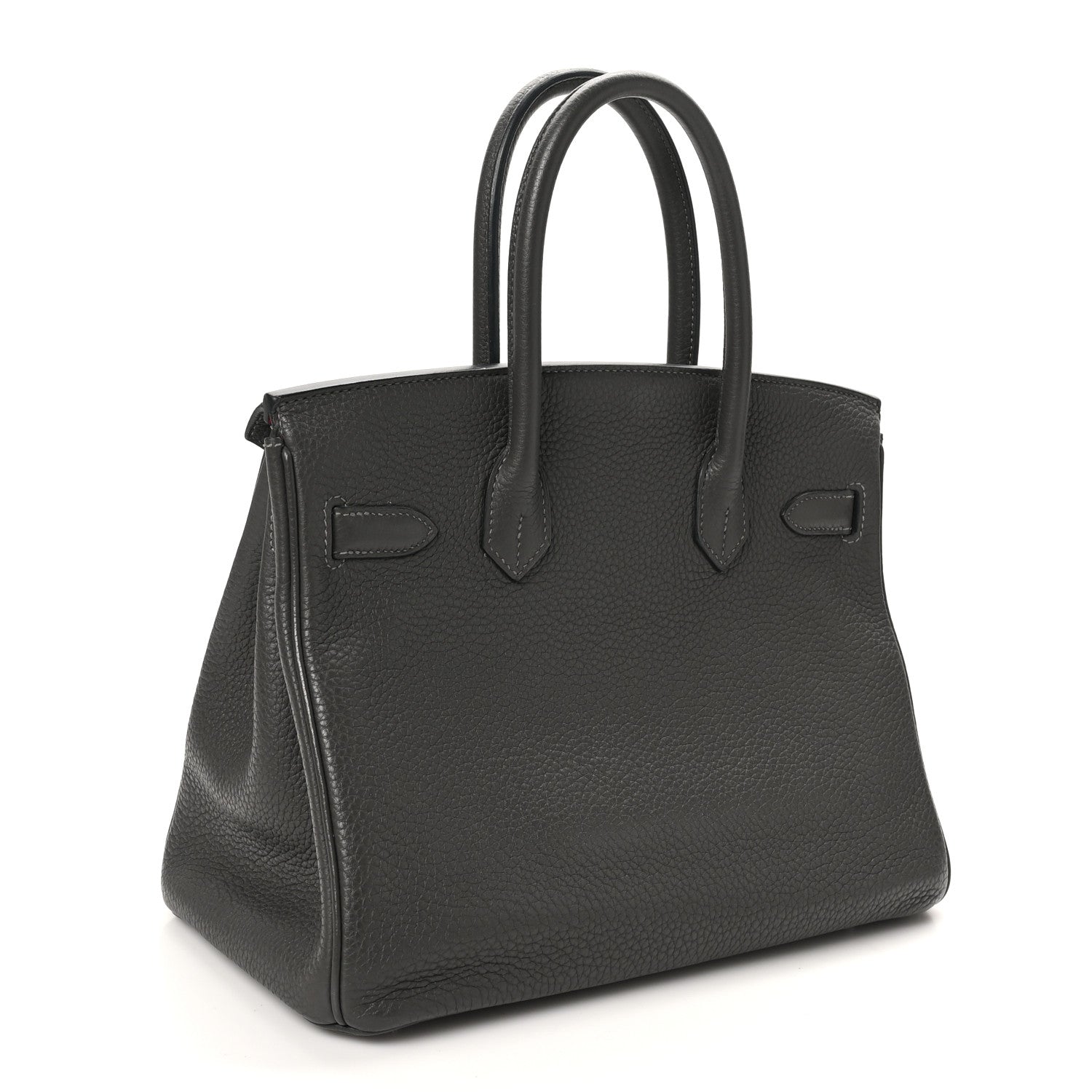 Hermes Togo Horseshoe Birkin 30 Etain Rose Mexico 3 of 10