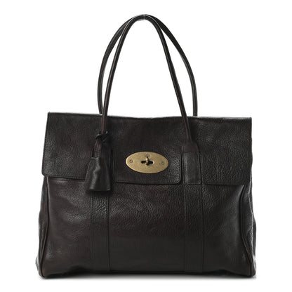 Mulberry Natural Vegetable Tanned Bayswater Chocolate 1 of 10