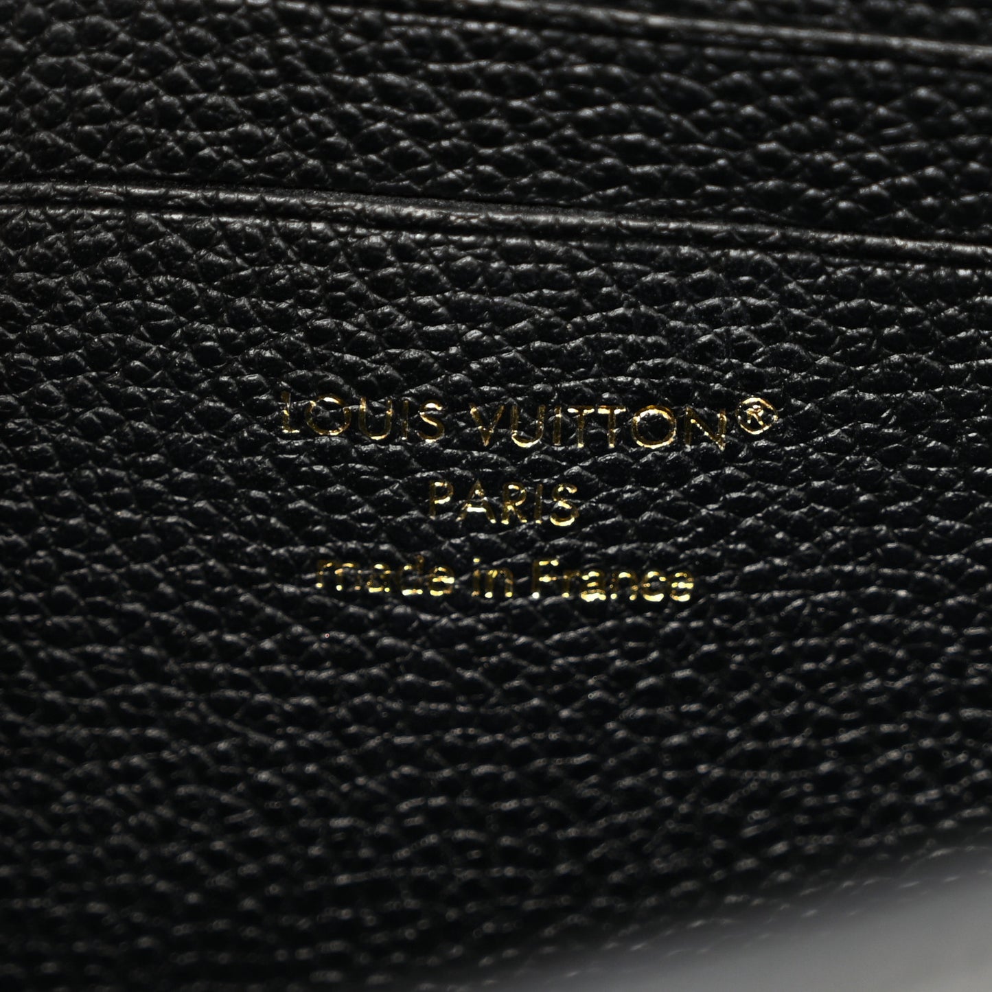 Empreinte Monogram Lily Wallet On Chain Black
