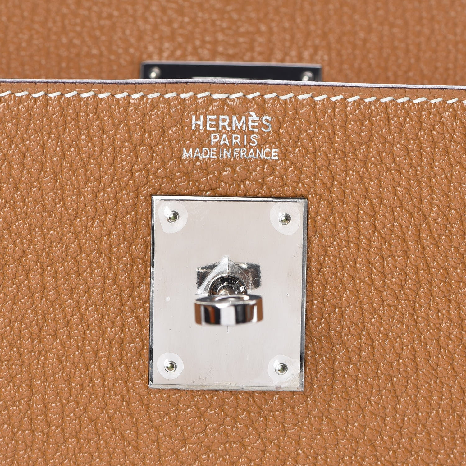 Hermes Chevre De Coromandel Kelly Sellier 32 Gold 18 of 38
