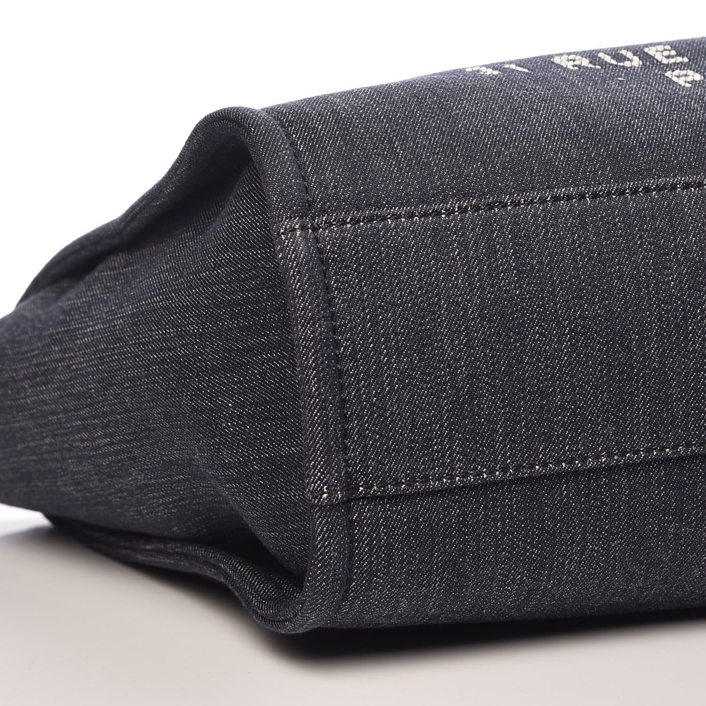 Denim Small Deauville Tote Dark Blue