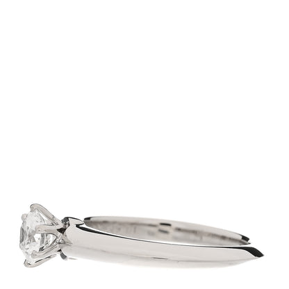 Tiffany Platinum Diamond .49ct Solitaire Engagement Ring 49 5 3 of 6