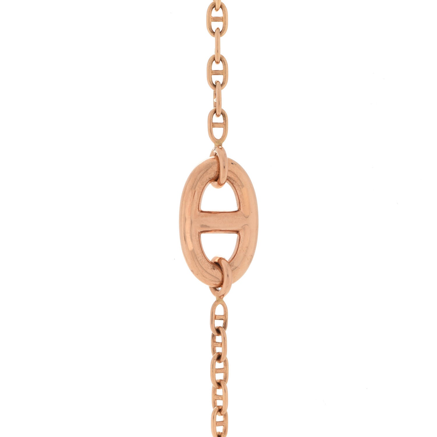 Hermes 18K Rose Gold PM Farandole Necklace 120 4 of 7