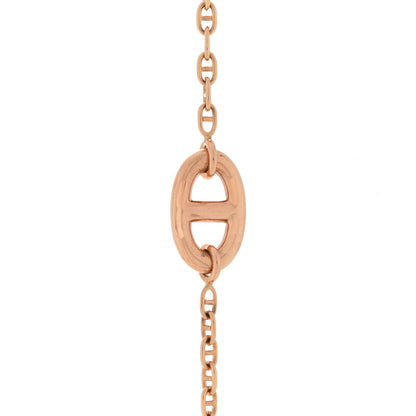 Hermes 18K Rose Gold PM Farandole Necklace 120 4 of 7