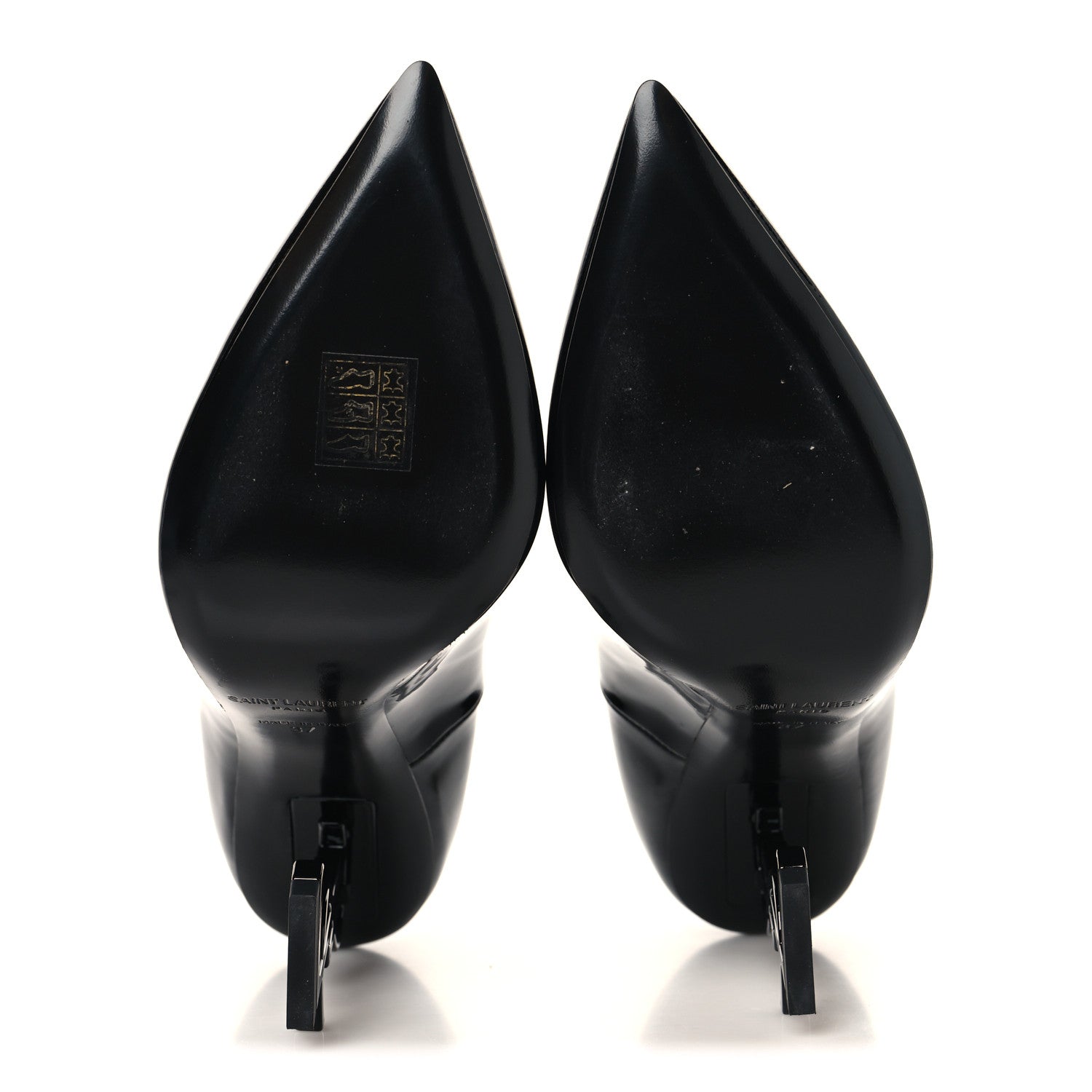 Saint Laurent Patent Opyum 110 Pumps 37 Black 6 of 10