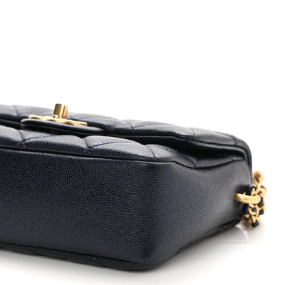 Chanel Iridescent Caviar Quilted Mini My Perfect Flap Black 10 of 10