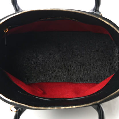 Balenciaga Signature Grained Calfskin Logo M Ville Top Handle Bag Black 5 of 22