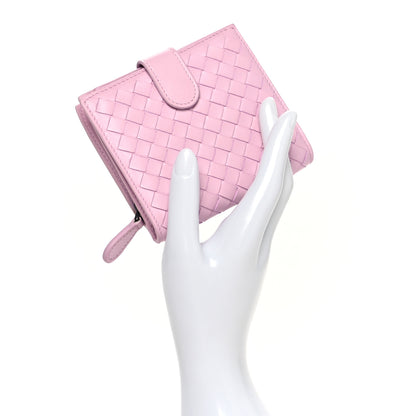 Bottega Veneta Nappa Intrecciato Mini Wallet Dragee 2 of 8