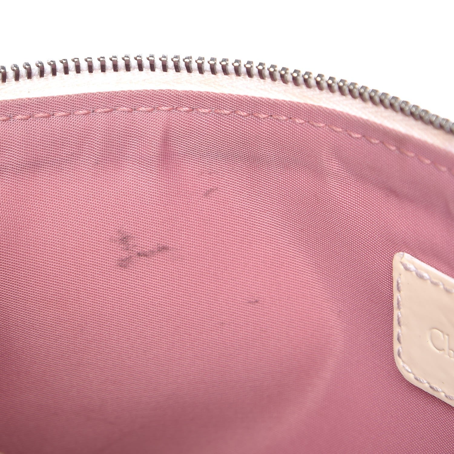 Christian Dior Monogram Mini Saddle Pochette Pink 9 of 13