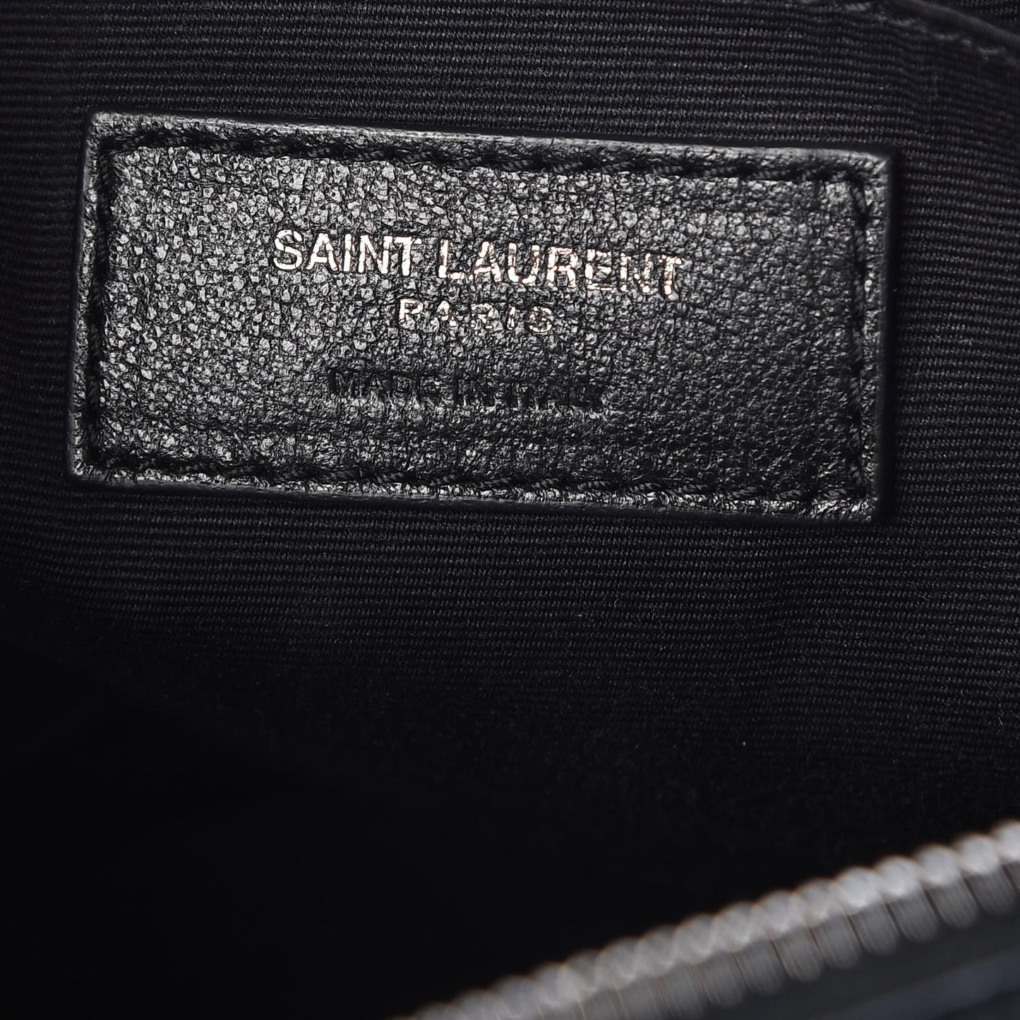 Calfskin Matelasse Monogram Lou Camera Bag Black