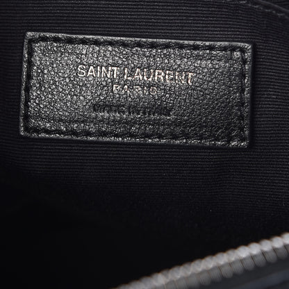 Saint Laurent Calfskin Matelasse Monogram Lou Camera Bag Black 6 of 8