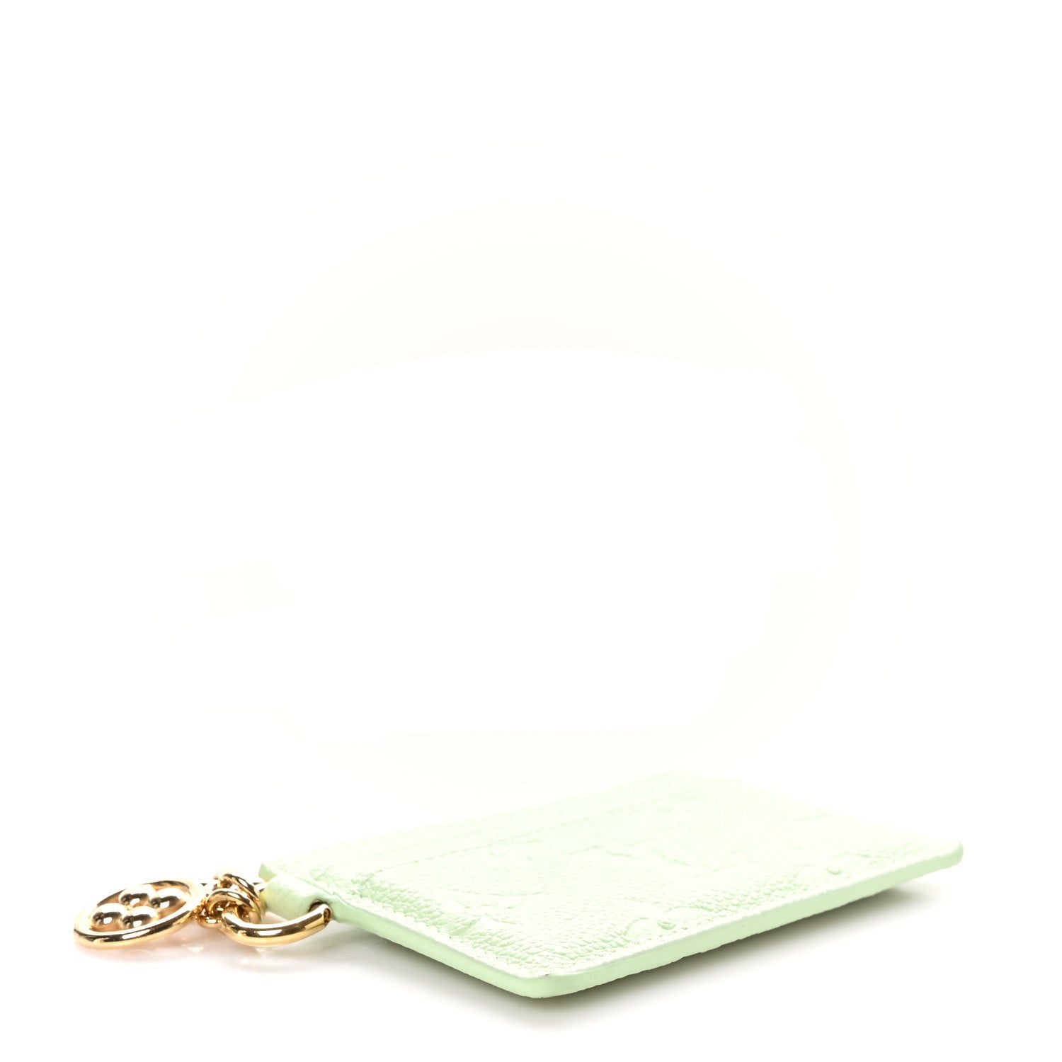 Louis Vuitton Empreinte Monogram LV Charms Card Holder Spring Green 4 of 8