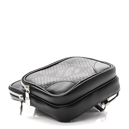 Louis Vuitton Damier Graphite 3D Amazone Sling Bag Black 4 of 9