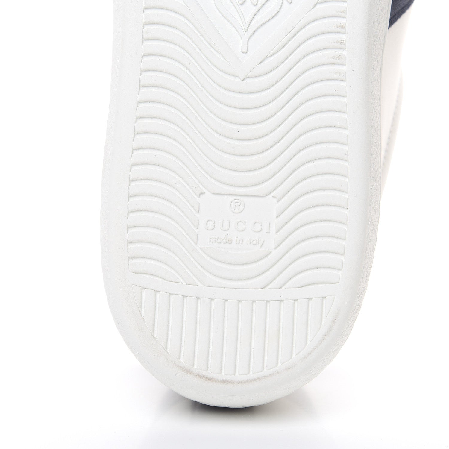 Gucci Calfskin Ayers Web UFO Dragon Embroidered Mens Ace Sneakers 12 White 6 of 9