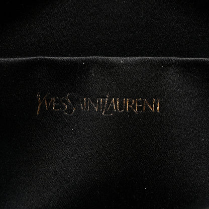 Saint Laurent Patent Large Belle De Jour Clutch Grey 6 of 7