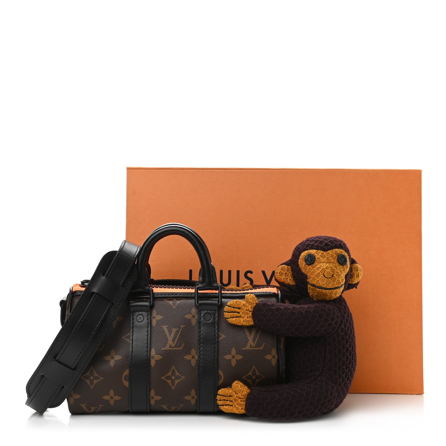 Louis Vuitton Monogram Monkey Puppet LV Friends Keepall XS 11 of 11