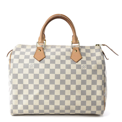 Louis Vuitton Damier Azur Speedy 30 1 of 10