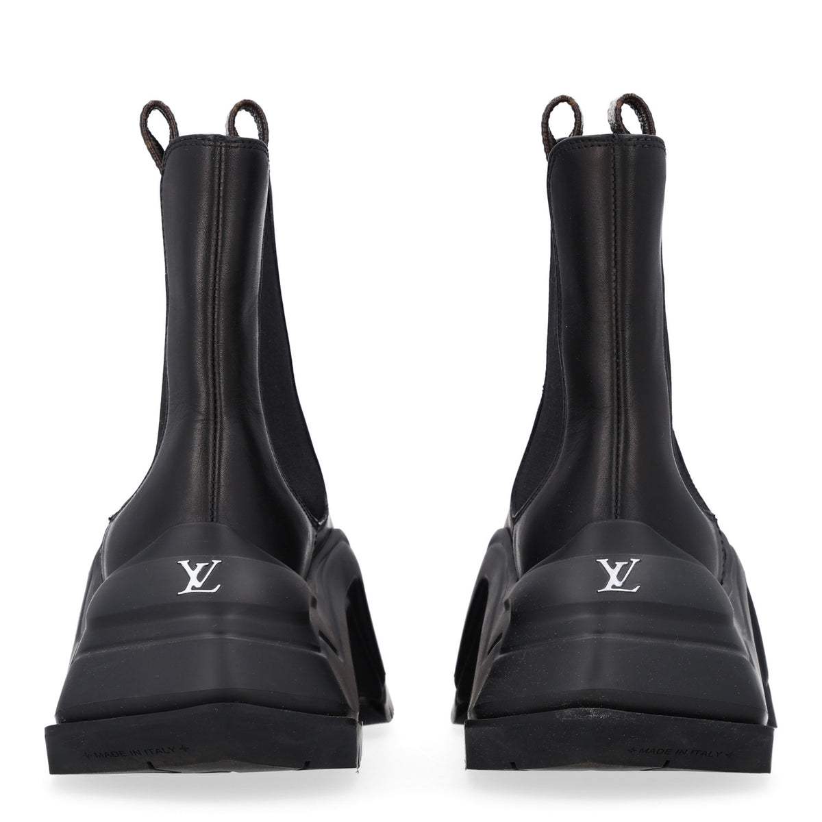 Calfskin Archlight 2.0 Block Heel Ankle Boots 35 Black