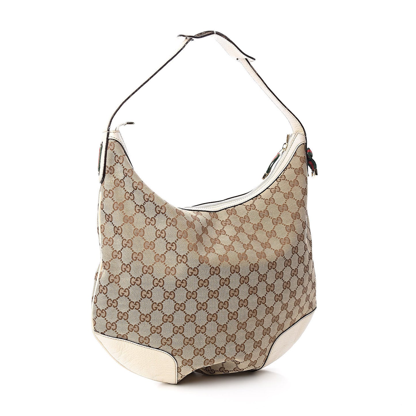Monogram Large Princy Hobo Off White
