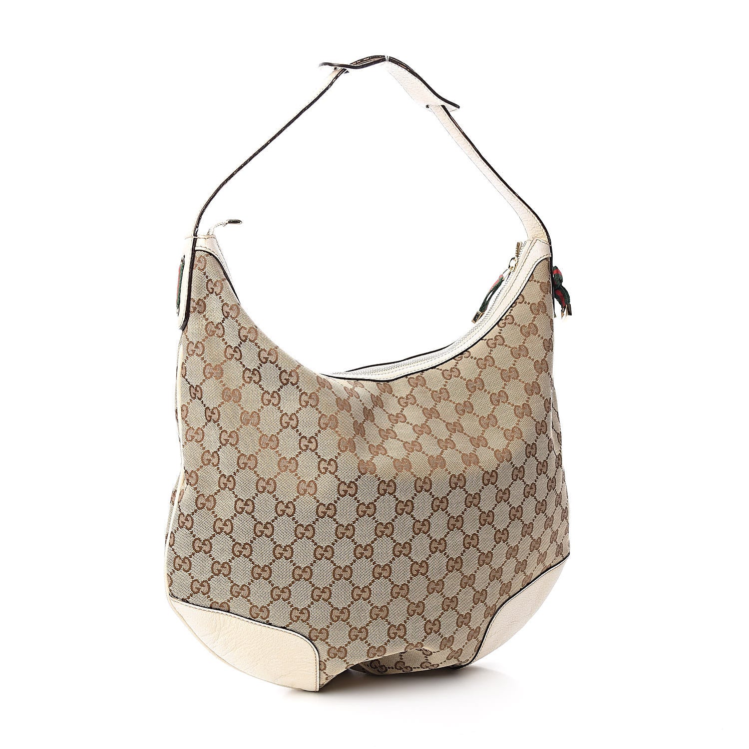 Gucci Monogram Large Princy Hobo Off White 3 of 14