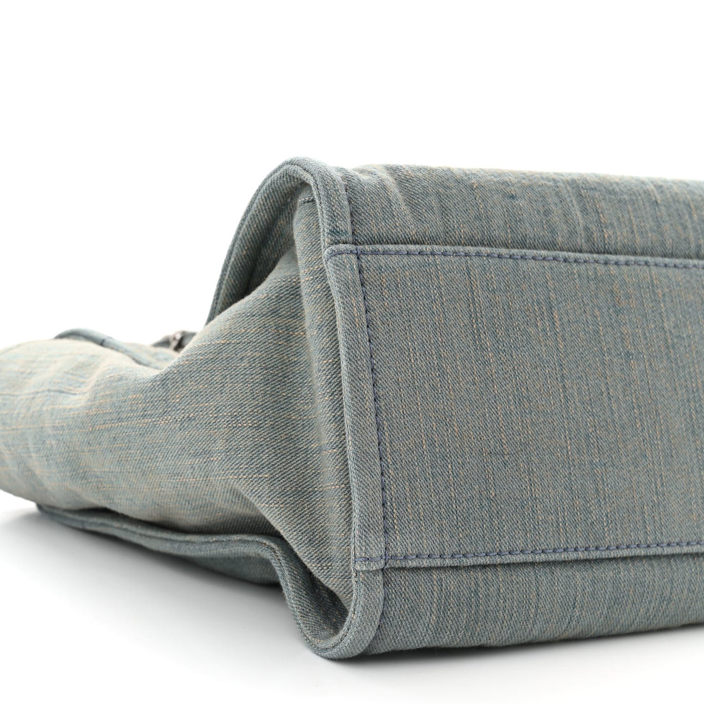 Denim Small Deauville Tote Light Blue