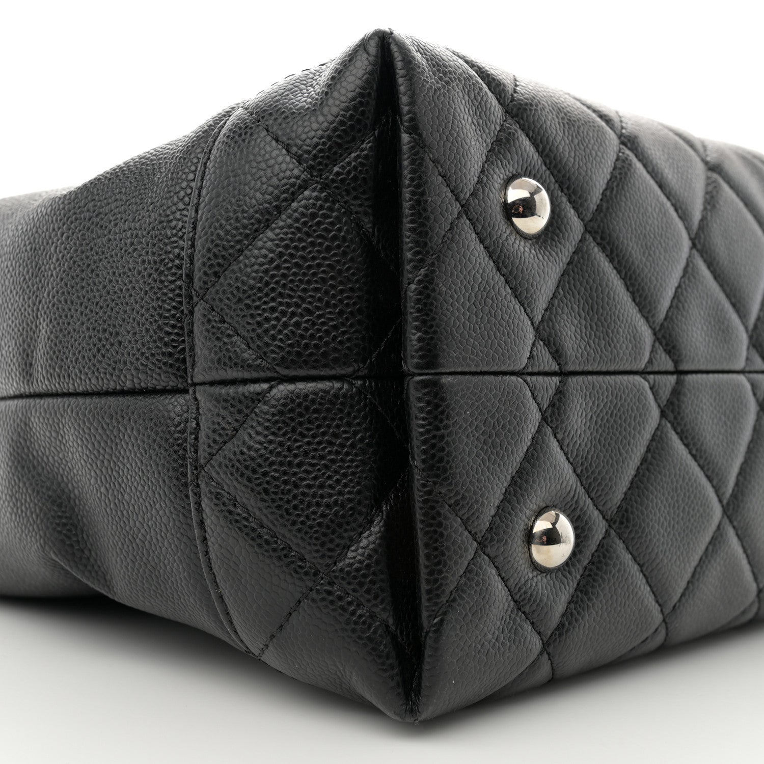 Chanel Caviar Large Soft CC Top Handle Tote Black 10 of 13