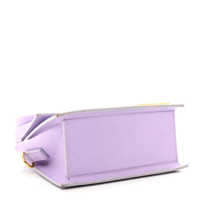 Jacquemus Smooth Calfskin Le Chiquito Noeud Lilac 3 of 12