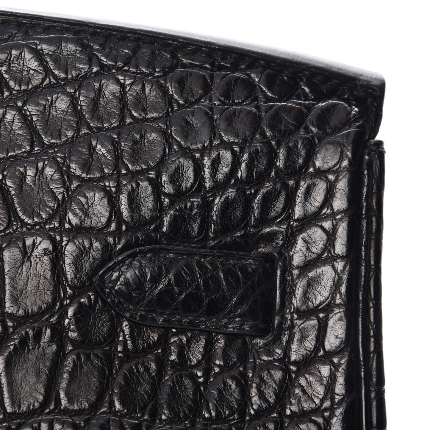 Matte Alligator Birkin 35 Black