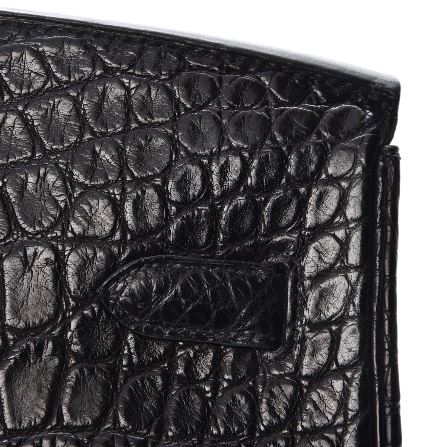 Hermes Matte Alligator Birkin 35 Black 26 of 30
