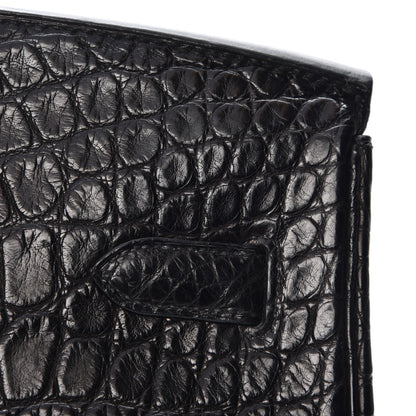 Hermes Matte Alligator Birkin 35 Black 26 of 30