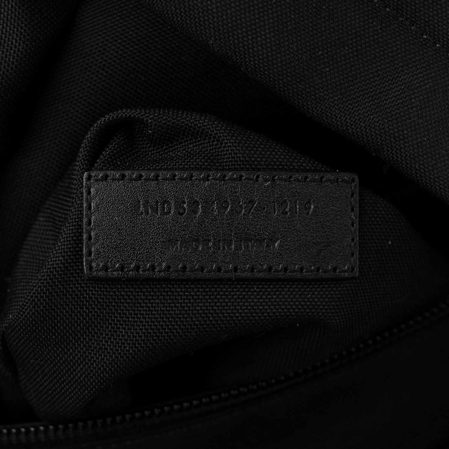 Saint Laurent Canvas City Backpack Black 7 of 10
