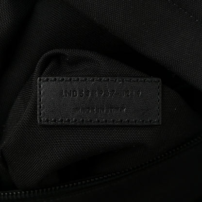 Saint Laurent Canvas City Backpack Black 7 of 10